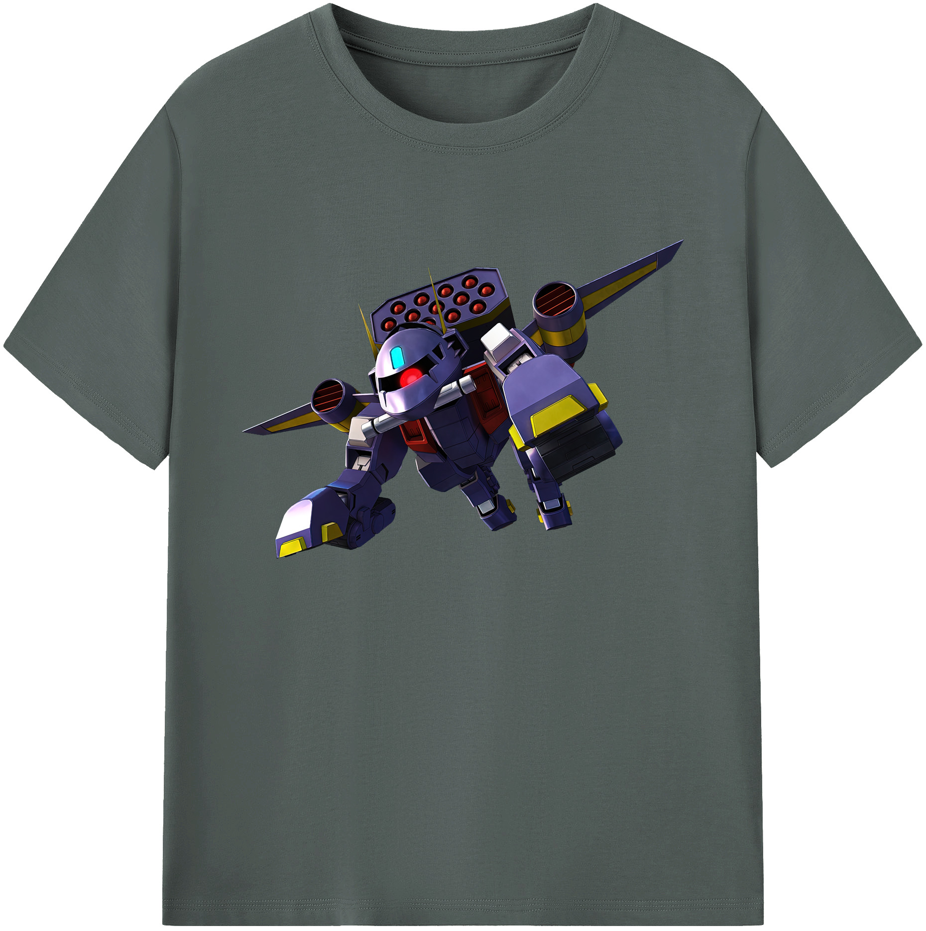 （画像用） 機動戦士ガンダム Mobile Suit Gundam 綿100％ メンズ半袖Tシャツ｜肌触りやわらか＆通気性